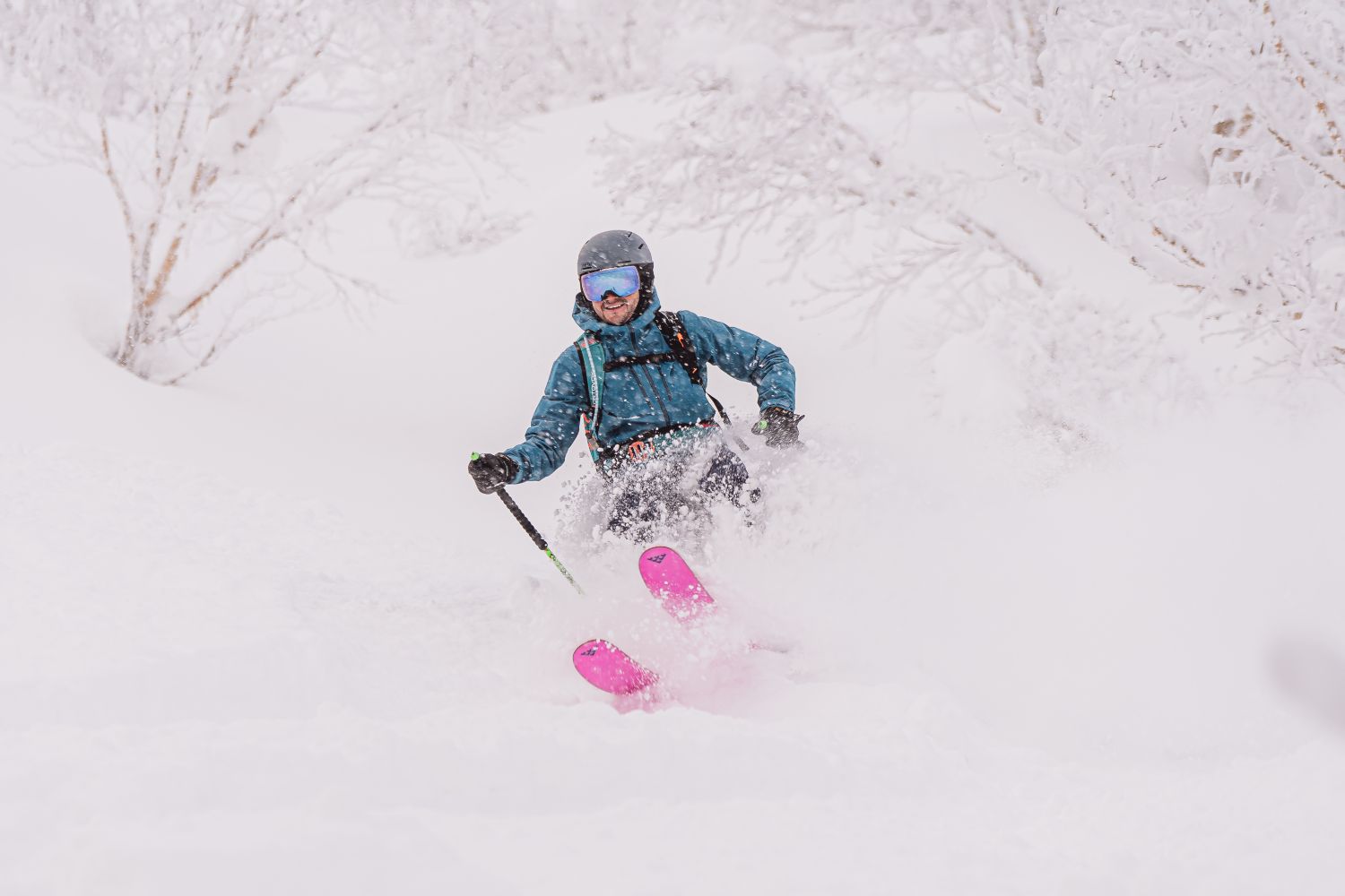Powder in Japan's best ski resorts - Max Rains in Niseko with Mabey Ski
